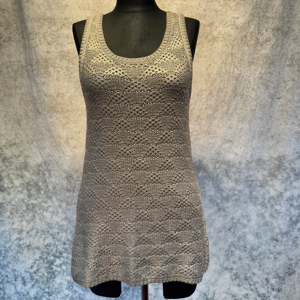 Moth Sana Gold Sweater Tank - Small